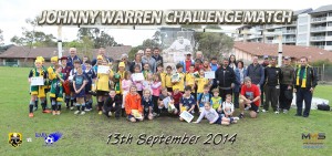 Johnny Warren Challenge 2014 - Photo - 6 - EWFC & KJFC Players and Supporters 2014 for email