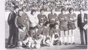 Australian National Team - Sydney Sports Ground. Jack Reilly is on the far left.