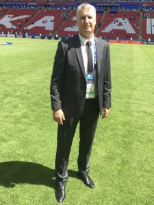 Luke Casserly, FFA Head of National Performance at Russia 2018