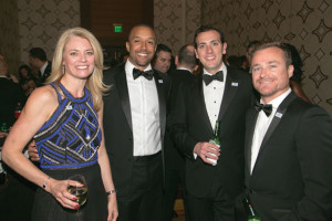 Danny Townsend (far right) at the Sports Business US Awards in 2015.