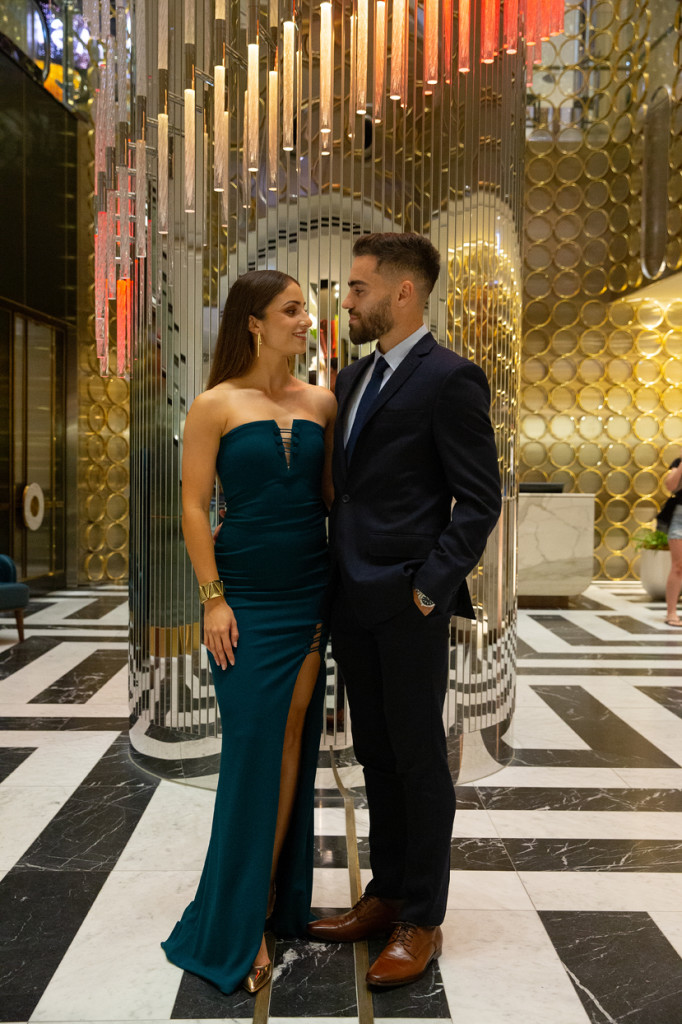 Helen and Anthony Caceres at The Star - Image courtesy of Football Federation Australia - Photographer Steve Christo